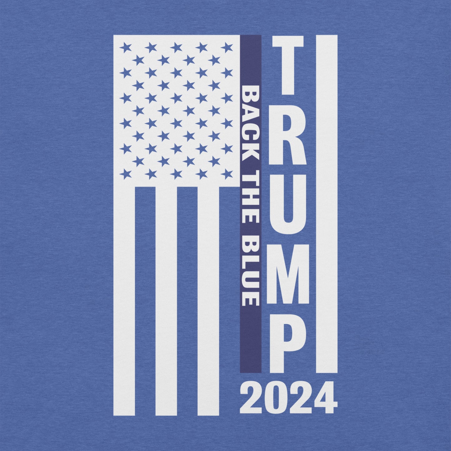 Back the Blue Trump Flag t-shirt