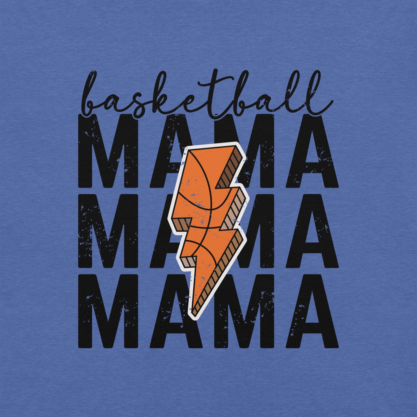 Basketball Mama Bolt  t-shirt